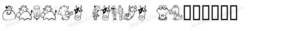 Sakabe People 03字体转换